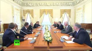 Владимир Путин обсудил с главой Shell перспективы развития компании в РФ