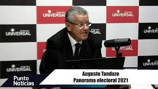 ?#PuntoNoticias | Augusto Tandazo | Panorama electoral 2021