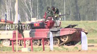 Russia: 'Tank Biathlon' continues with individual races on 8th day