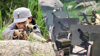 2名國軍狙擊手深入敵後，一人一槍炸毀日軍炮兵陣地，瞬間扭轉戰局！ ️ 抗日
