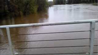 ilmajoki tulva 6.10.2012 kello 12.00