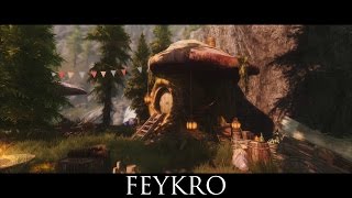TES V - Skyrim Mods: Feykro - Player Home 21:9