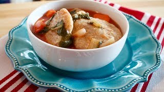 How to make Kubba Hamuth / Meat Dumpling (Assyrian Food)