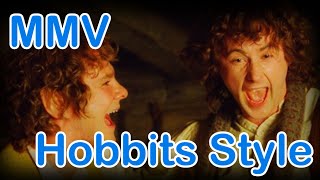AMV - Hobbits Style - Gangnam style (Psy)