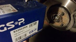 MITSUBISHI COLT снова ступичный подшипник /нашёл ещё дешевле