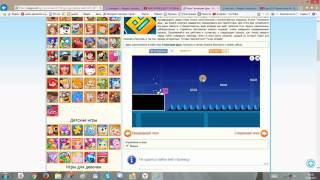 1 серия игры геометрия деш на компе  (няняняня) =3