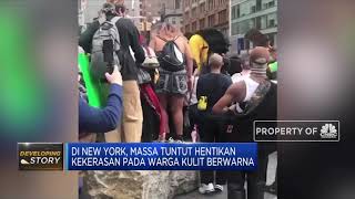 Demo Akibat Salah Satu Kematian Warga AS Kian Meluas