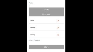 React Native To Do List App - part 1