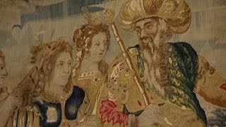 Самая большая в Беларуси коллекция гобеленов прошлого -- в Мирском замке