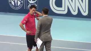 Kei Nishikori wins 2014 Malaysian Open - Match Point & Interviews - Meniscus Magazine