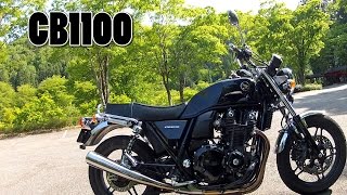 HONDA CB1100 女性ライダーのバイク ツーリング  無事故・安全運転