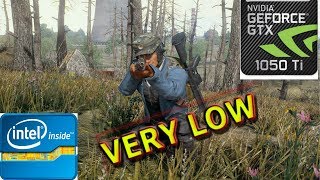 PUBG - SANHOK - GTX 1050 Ti + i5 2400 3.1 GHZ Very Low Settings
