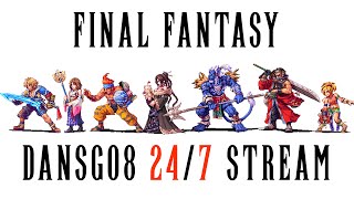 24/7 Final Fantasy Community Stream - FF7-8-9-10-12-13-15 Walkthroughs By Dansg08 - Description