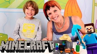 Капуки Кануки Маша и Арсений: игрушки Майнкрафт Лего.