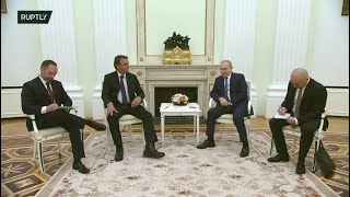 REFEED: Putin and Bolsonaro hold talk in Moscow: protocol