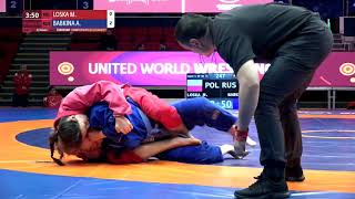 Round 2 Women's GP GI - 71 kg: M. LOSKA (POL) v. A. BABKINA (RUS)