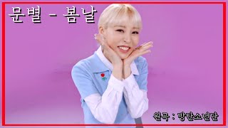 [마마무] 문별이가 부르는 봄날 (원곡 : 방탄소년단)
