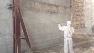 Побелка потолка и стен производственного помещения (цех)