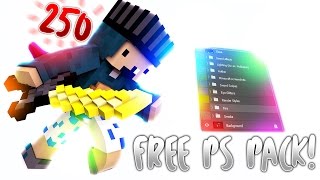 250 Abo Special! Danke! :)  Free Minecraft Photoshop pack by aslac