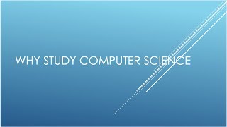 Why study computer science in Hindi