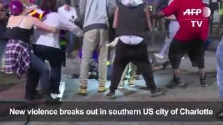 New violence breaks out in southern US city of Charlotte