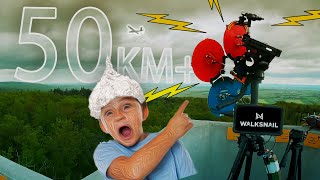 Рекордная дальность на цифре. Легко и непринужденно. [Walksnail VRX 50KM+]