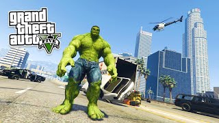 GTA V HULK MOD [GTA 5 Mods Funny Moments]