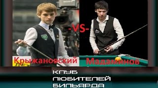 ●C.Крыжановский -vs- A.Мадаминов●  самая динамичная встреча Кубока Мира!!!