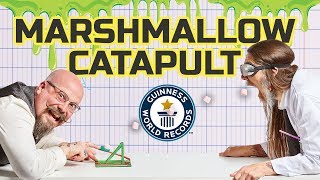 Marshmallow DIY Catapult Challenge! - Science & Stuff
