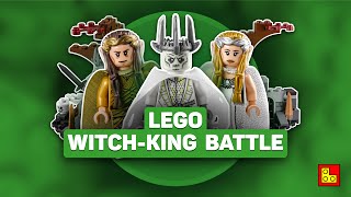 ◉ LEGO Hobbit - Witch King Battle (Битва Короля Чародея) stop motion build review┃Обзор ЛЕГО 79015
