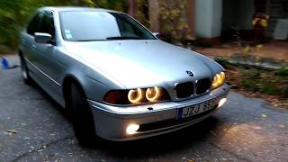 BMW e39 530d 2002 avtomat авто обзор с Литвы