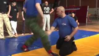 Exercises with Cossack whip