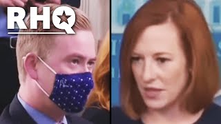 Jen Psaki Flips 'Gotcha' Question Around On Peter Doocy