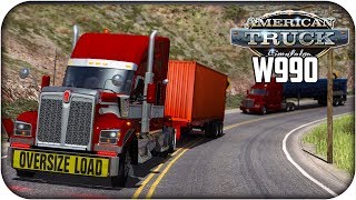 Kenworth W990 2019 | American Truck Simulator | 1.33 - 1.34