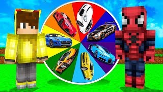 SPOR ARABALI ŞANS ÇARKI ÇEVİRDİK ? - Minecraft