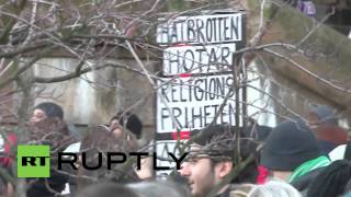 Sweden: Protesters rally against mosque attacks in Stockholm