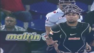 Los tres "Comenzó el beisbol"