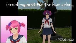 Yan sim characters in school girls simulator part 2 + some yandere school characters