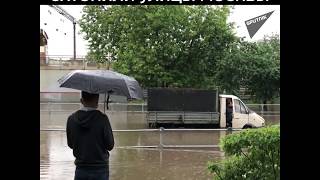 Обильные осадки затопили улицы Москвы
