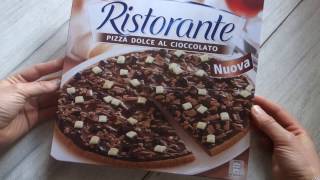 REVIEW Schokopizza von Dr. Oetker • NEU 2017 Dolce Al Cioccolato