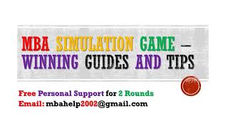 Capsim 2002 - 2019 - Free Support for 2 Rounds