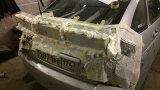 Priora BRZ #4. Custom'ный JDM Спойлер на Приору! Часть 1
