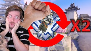 Arrge completes the Hanzo 720° fisting challenge