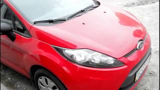Замена фильтра салона Ford Fiesta  1.25 2010 год