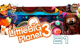 LittleBigPlanet 3: Сезон 2 - Кооператив - DLC "Маппеты" [#21] PS4