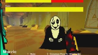 (YABTS) Undertale 3D - Sans и Gaster | Двойная битва