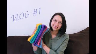 VLOG #1 ? Новые шапки ? Неудавшийся снуд и его узор ? Новый снуд ? Анонс новых МК