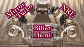 NEW 2500 HP CAD Billet Block 572 NRE HEMI. Mirror Image Turbos. Nelson Racing. NRE TV Episode 173