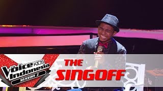 Chiko "Kaulah Segalanya" | Sing Off | The Voice Kids Indonesia Season 2 GTV 2017