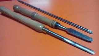 Самодельный резец для токарного (Homemade cutter for lathe)
